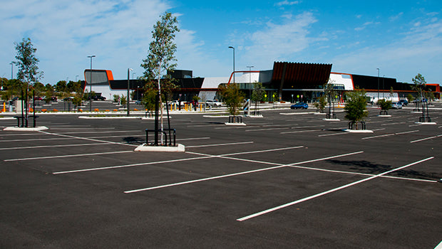 commercial paving contractors near syracuse ny from cornerstone paving business parking lot